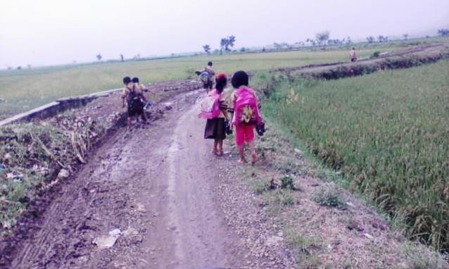 Puluhan Tahun Jalan Kampung Muara Cikopo Rusak Parah Puluhan Tahun Jalan Kampung Muara Cikopo Rusak Parah
