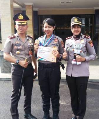 Srikandi Polres Bandung Terima Penghargaan