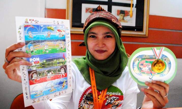 PT Pos Luncurkan Perangko PON PT Pos Luncurkan Perangko PON