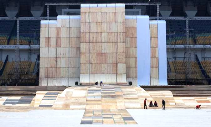 Perisapan Pembukaan PON XIX 2016