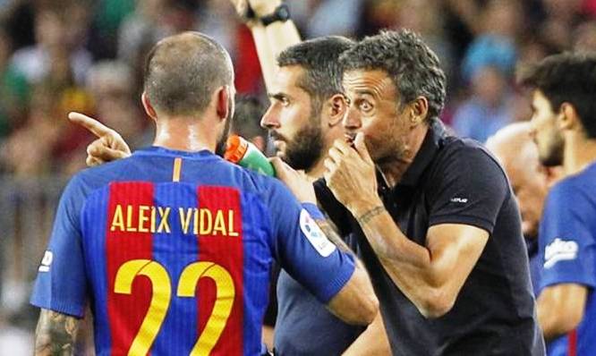 Barcelona vs Atletico Madrid: Momen Pembalasan Enrique Barcelona vs Atletico Madrid: Momen Pembalasan Enrique