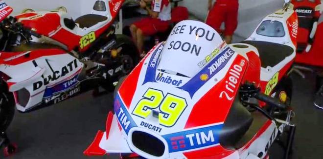 Cidera Serius, Andrea Iannone absen di Misano Cidera Serius, Andrea Iannone absen di Misano