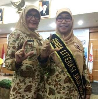Netty Prasetiyani Jadi Bunda Literasi Jabar netty