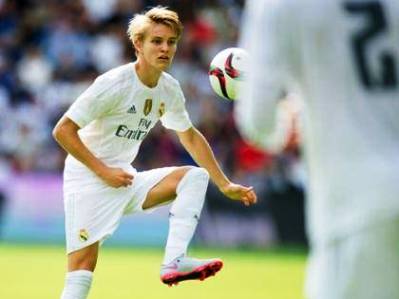 Bocah 17 Tahun Masuk Skuat Real Madrid di Liga Champions odegaard