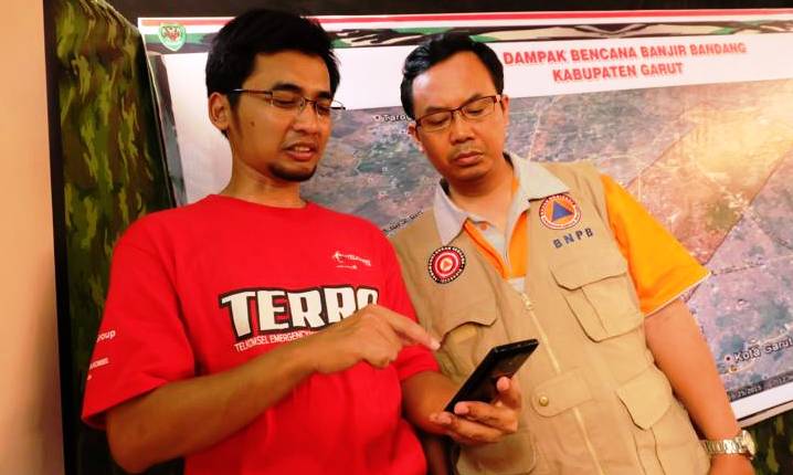 Relawan Andalkan Aplikasi TERRA saat Evakuasi Korban Relawan Andalkan Aplikasi TERRA saat Evakuasi Korban