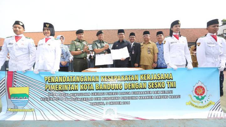 TNI Dukung Bandung Masagi bandung-masagi-tni