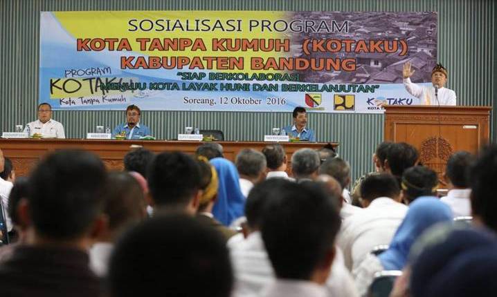 Berkolaborasi Wujudkan Kotaku di Kabupaten Bandung kotaku