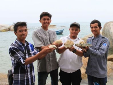 Upaya Tim UBB Menjaga Terumbu Karang di Laut Bangka