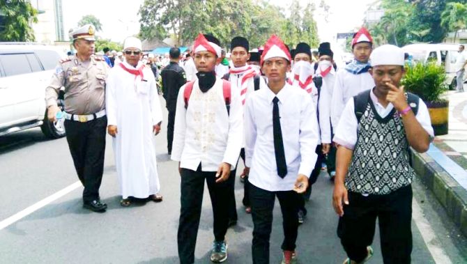 Polri Cabut Larangan PO Bus Mengantar Demonstran