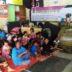 Salurkan Beras dan Anggota Tagana