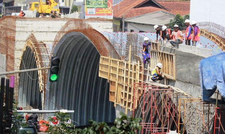 Fly Over Antapani 70 Persen Rampung