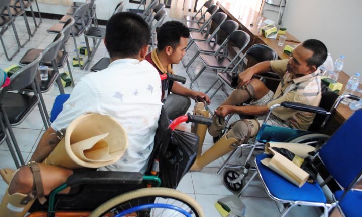88 orang Disabilitas Dapat Bantuan Kaki Palsu 88 orang Disabilitas Dapat Bantuan Kaki Palsu