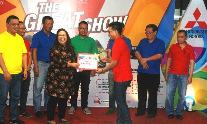 The Great Show Dealer Auto Show Mitsubishi Bertabur Hadiah