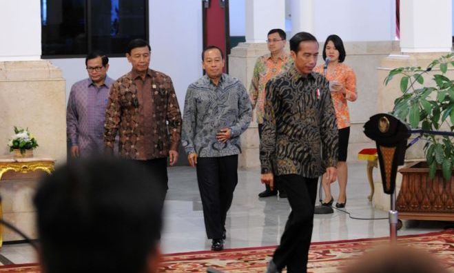 Hadapi Unras 4 November, Presiden Gandeng Ulama jokowi