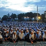 Ribuan Masyarakat Antusias Istigasah di Polda Jabar