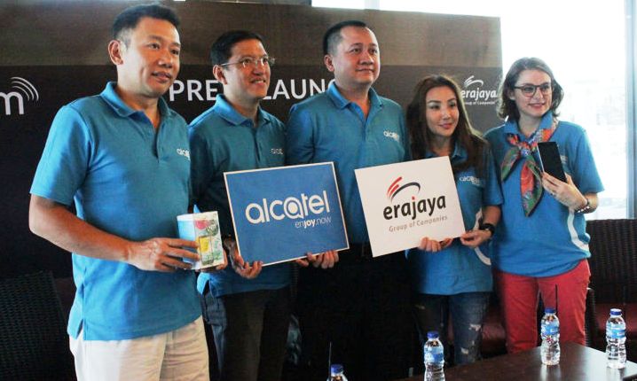 Erajaya dan Alcatel Mengumumkan Kerjasama Strategis