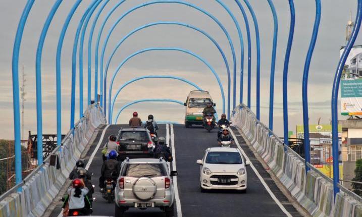 Berhasil Urai Macet, Flyover Antapani Lulus Diuji Coba