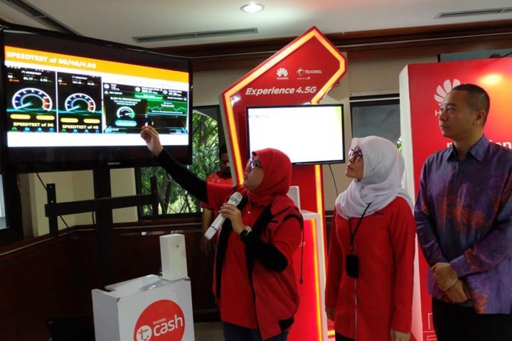 Telkomsel Perkenalkan 4.5G Technology