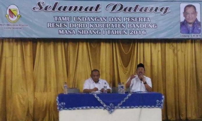 Masyarakat Jadikan Reses Ajang Curhat