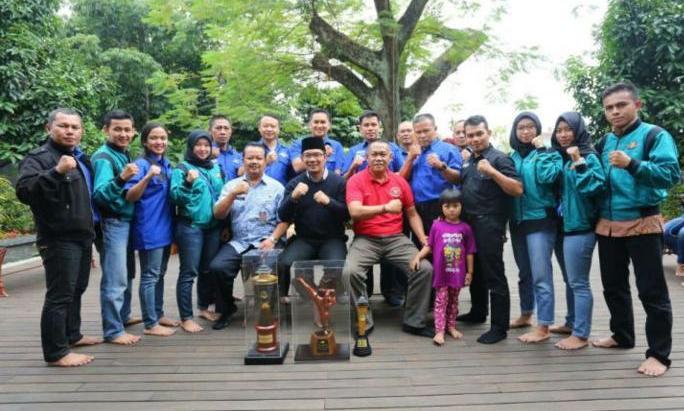 Atlet Tarung Drajat Bertemu Wali Kota