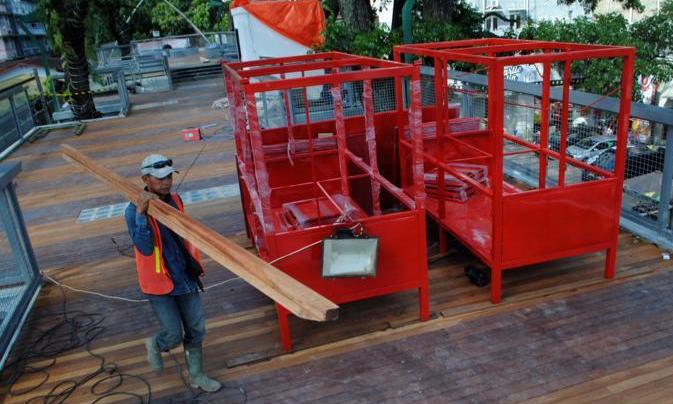 Skywalk Cihampelas Segera Dinikmati, Pemindahan PKL Hari Ini