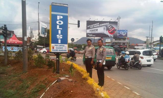 Pos Lakalantas Cileunyi Pasang Pylon Sign Pos Lakalantas Cileunyi Pasang Pylon Sign