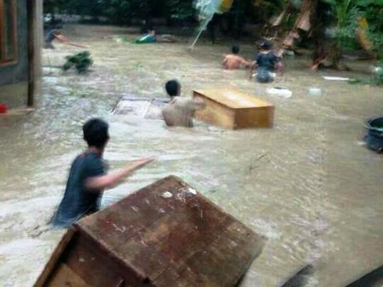 Warga 6 Desa di Cibingbin Ngungsi