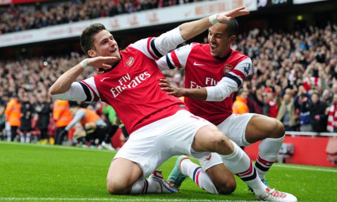 Gol Akrobatik Giroud , Banyak Dipuji