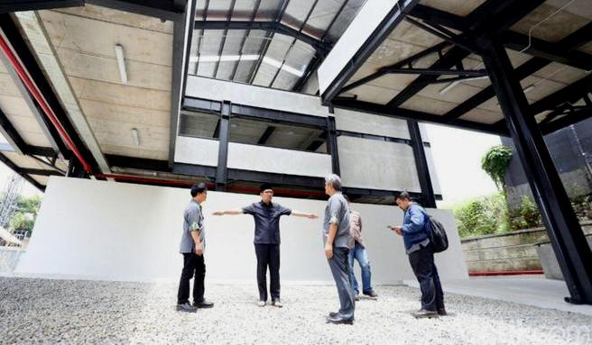 Desain Pasar Sarijadi Bertema Museum