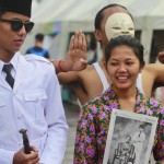 Komunitas New Castle dan Lokra Gelar Aksi Treatikal