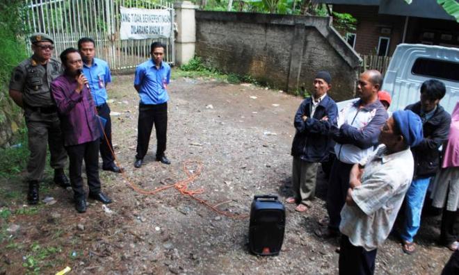 Aset Digugat, Dirut PDAM Temui Warga Maribaya