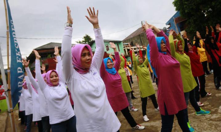 Antusias Ikuti Bandungku Bersih