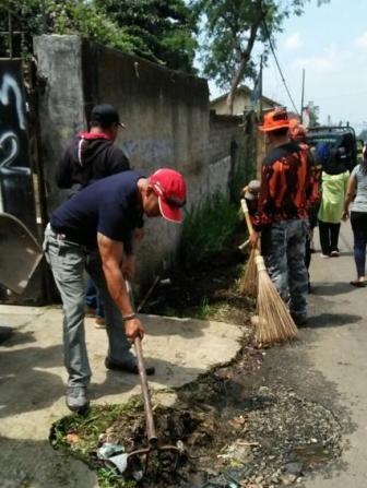 Ubah Kesan Preman, PP Ajak Pemuda Gelar Kerja Bakti