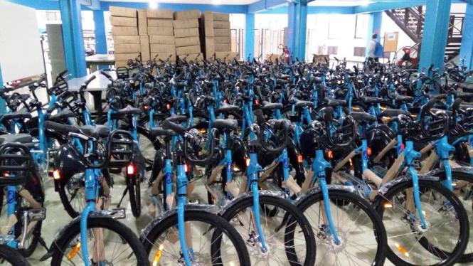 Baru Datangkan 30 Sepeda, Bike Sharing Bakal Pakai Kartu Pintar