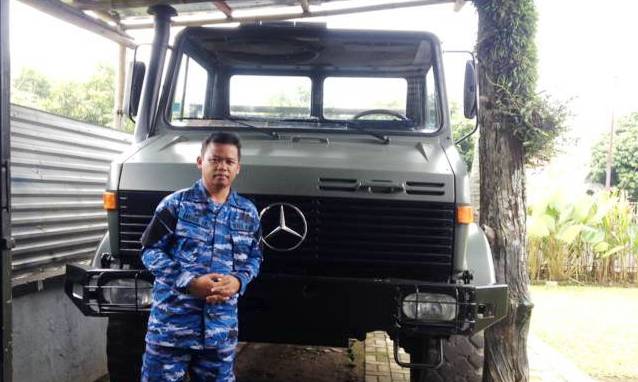 Mayor Heri Heryadi, Penyelamat Helikopter Bung Karno Jenis Bell 47-J
