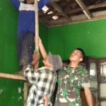 TNI Merenovasi 12 Rumah Milik Veteran