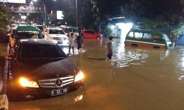 ILUSTRASI: Sejumlah Jalan di Cimahi di kawasan Cilember, Cimahi,