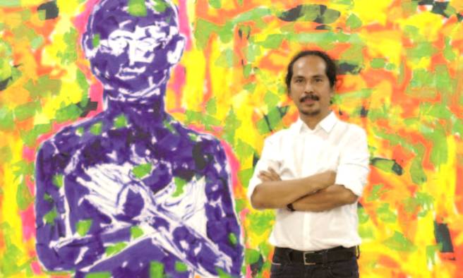 Entang Membagi Karya Seni Antara Indonesia dan Amerika