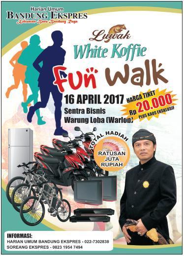 Dispora Dukung Fun Walk Bandung Ekspres