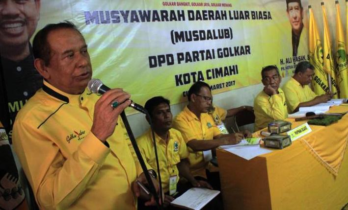 Ali Pimpin Golkar Kota Cimahi