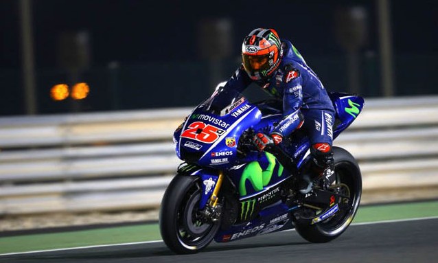 Vinales Sapu Bersih Semua Uji Coba