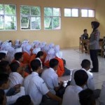 Polsek Sambangi Kelas, Antisipasi Kenakalan Remaja