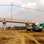 Kurangi Debu di Proyek Tol