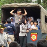 Polres Bandung Bantu Trauma Healing