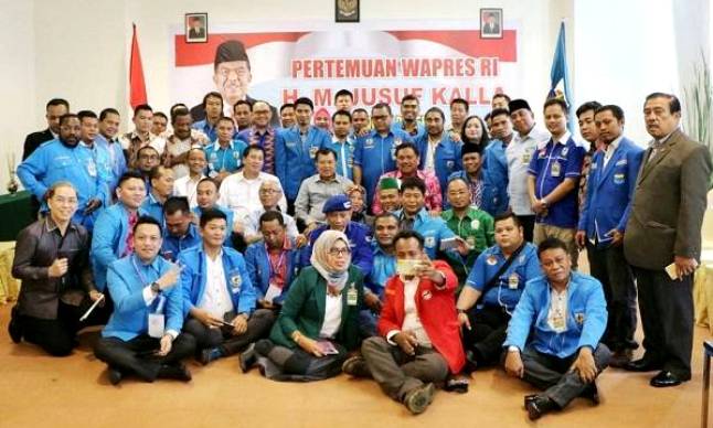 JK Ingin KNPI Perkuat Ekonomi