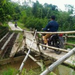 Jembatan Pabuaran Rawan Ambruk