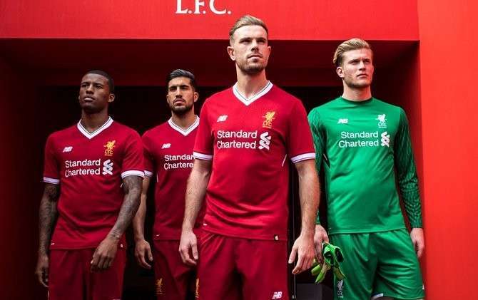 Rayakan Hari Jadi ke-125, Liverpool Rilis Jersey Anyar Rayakan Hari Jadi ke-125, Liverpool Rilis Jersey Anyar