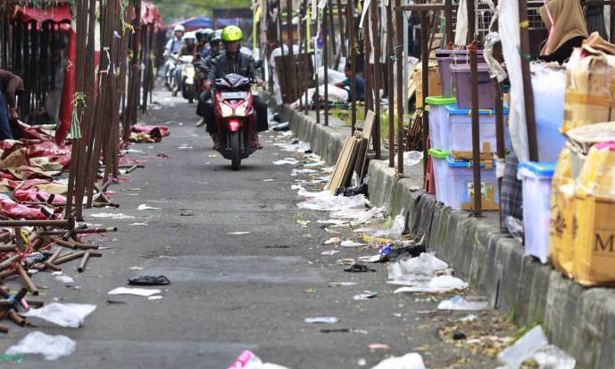 Sampah Pasar Monju
