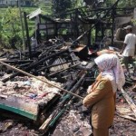 kebakaran tewaskan 3 anak -