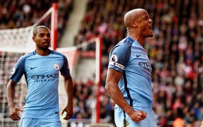 Man City Menang Telak Atas Southampton Man City Menang Telak Atas Southampton